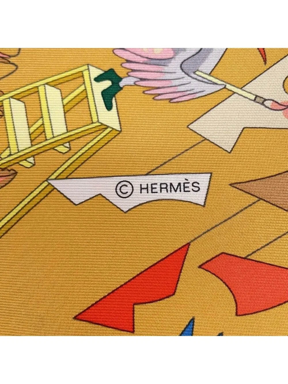 Hermes Scarf Carre 90 Academia Hipica Silk